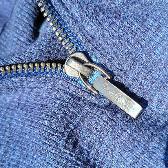 Waffle Knit Quarter Zip - Picture 3 of 10